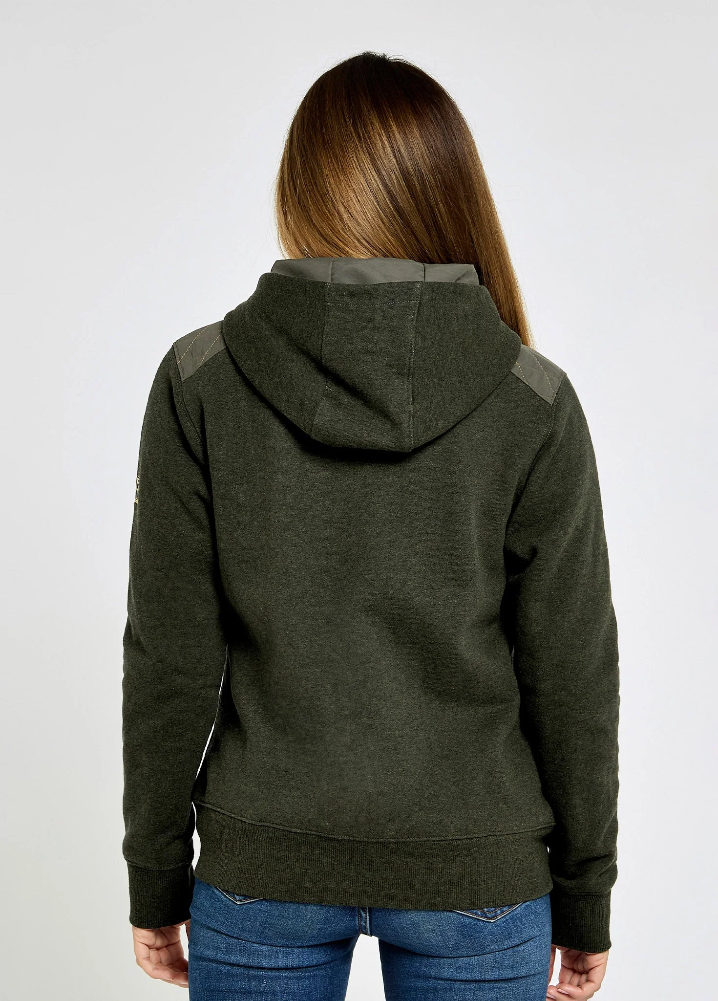 Bambrick Women's Hooded Sweatshirt - Olive - Image 4
