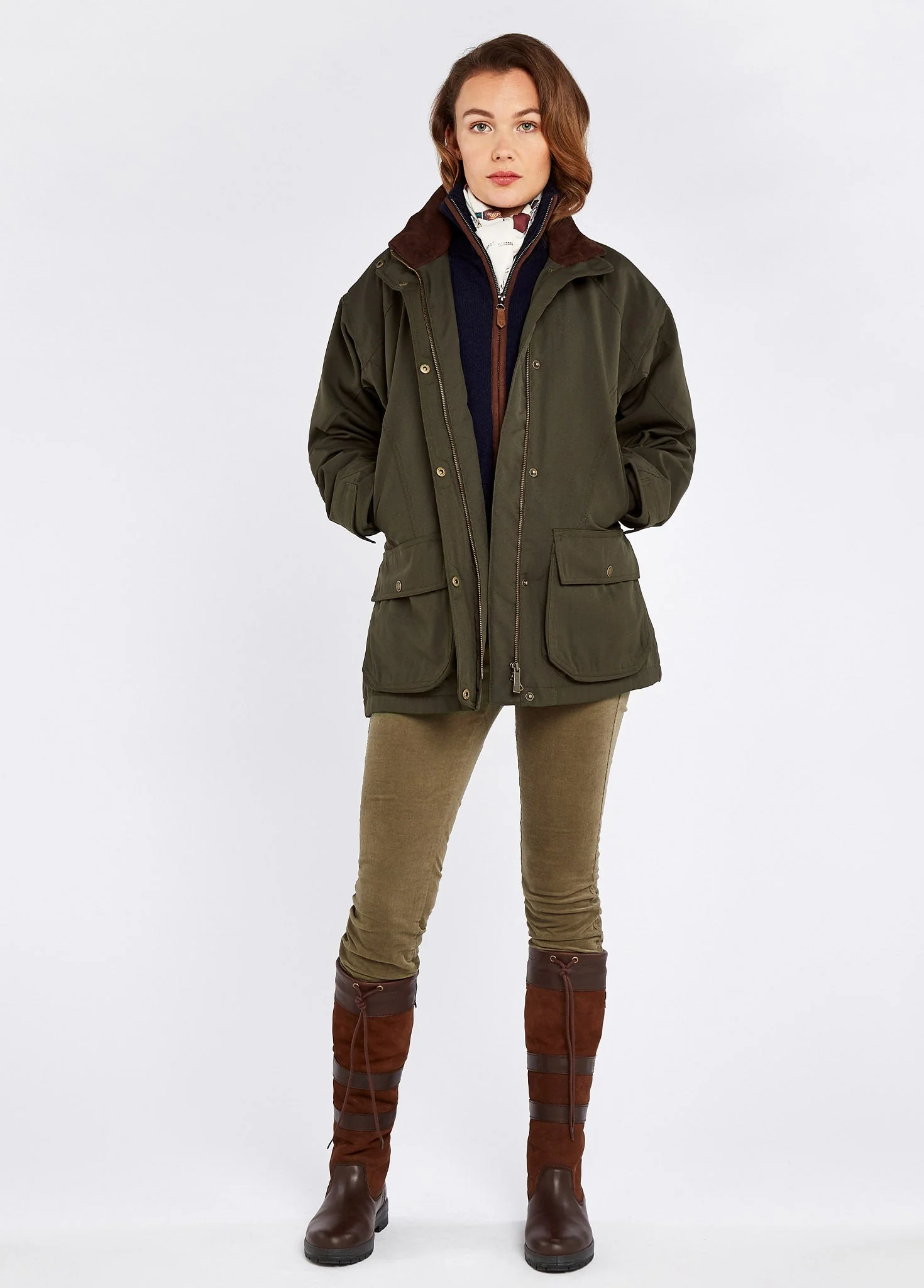 Castlehyde Ladies' All-Purpose Field Coat - Ivy - Image 3