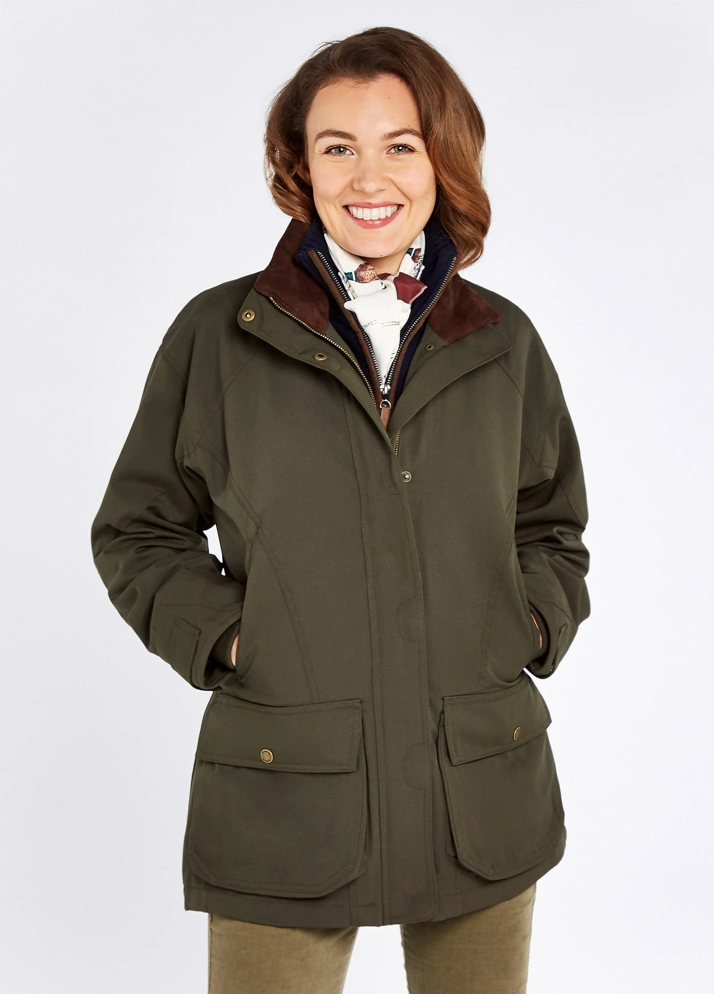 Castlehyde Ladies' All-Purpose Field Coat - Ivy - Image 4