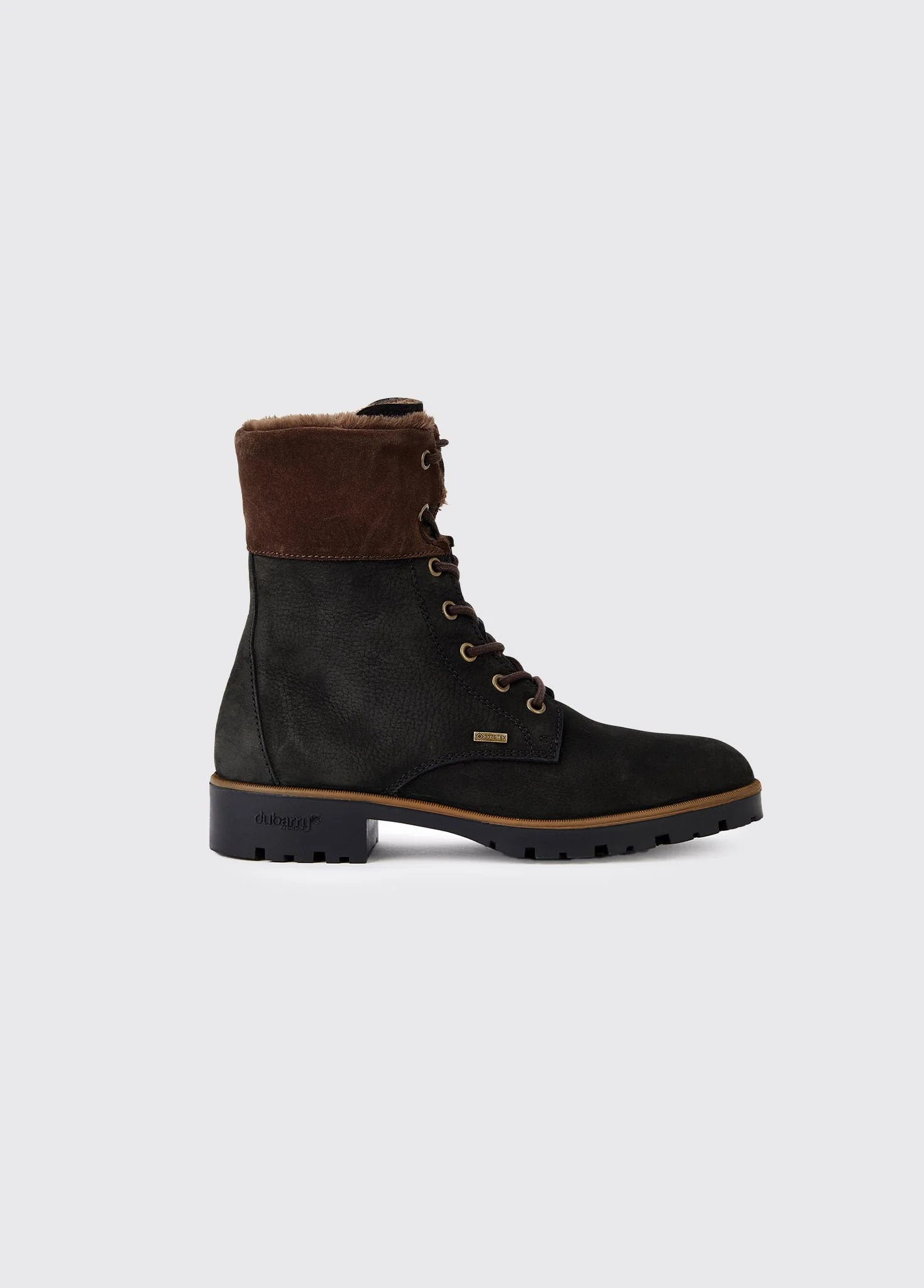 Glengarriff Ladies Insulated Ankle Boot - Black - Image 4