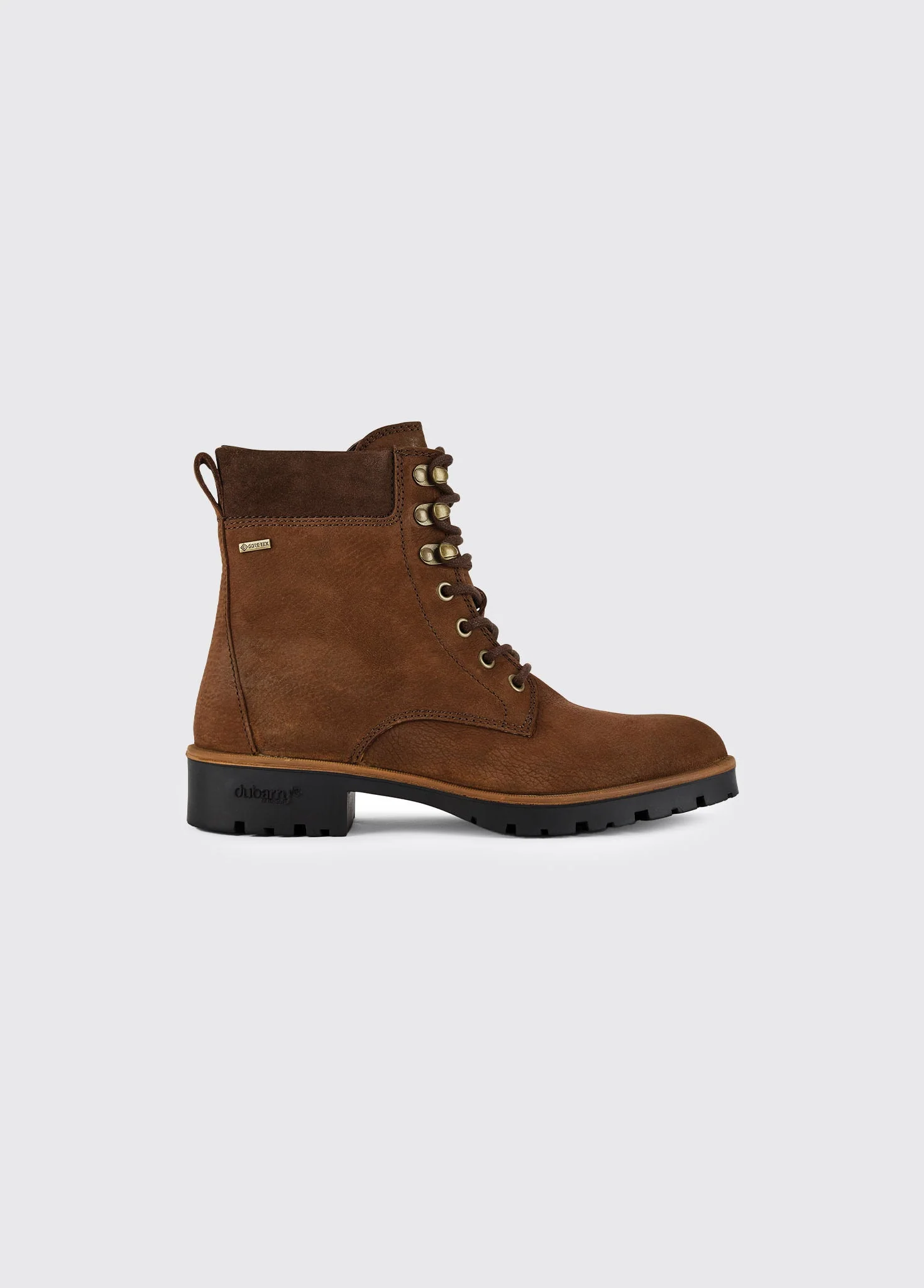 Strokestown Ladies' Lace Up Ankle Boot - Walnut - Image 4