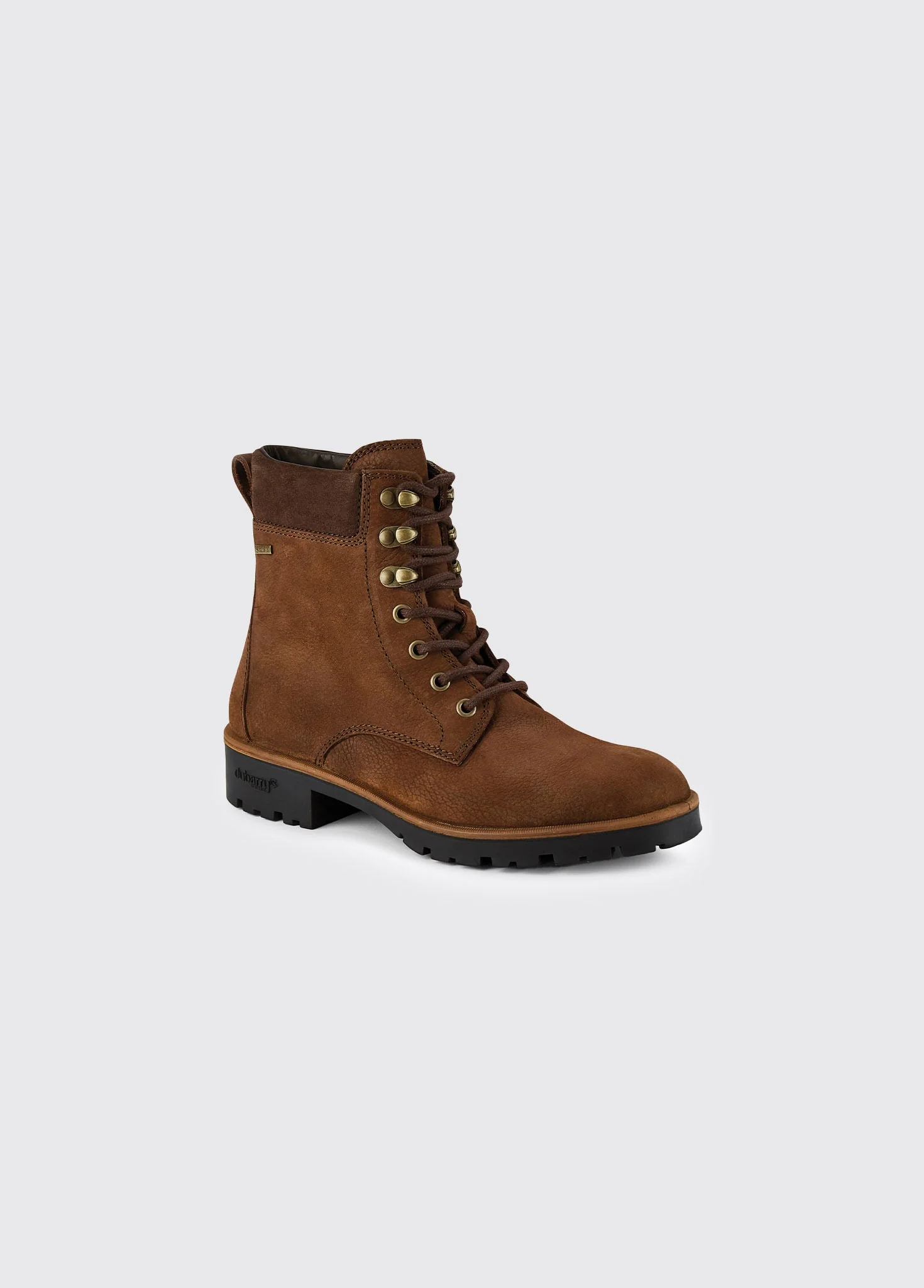 Strokestown Ladies' Lace Up Ankle Boot - Walnut - Image 5