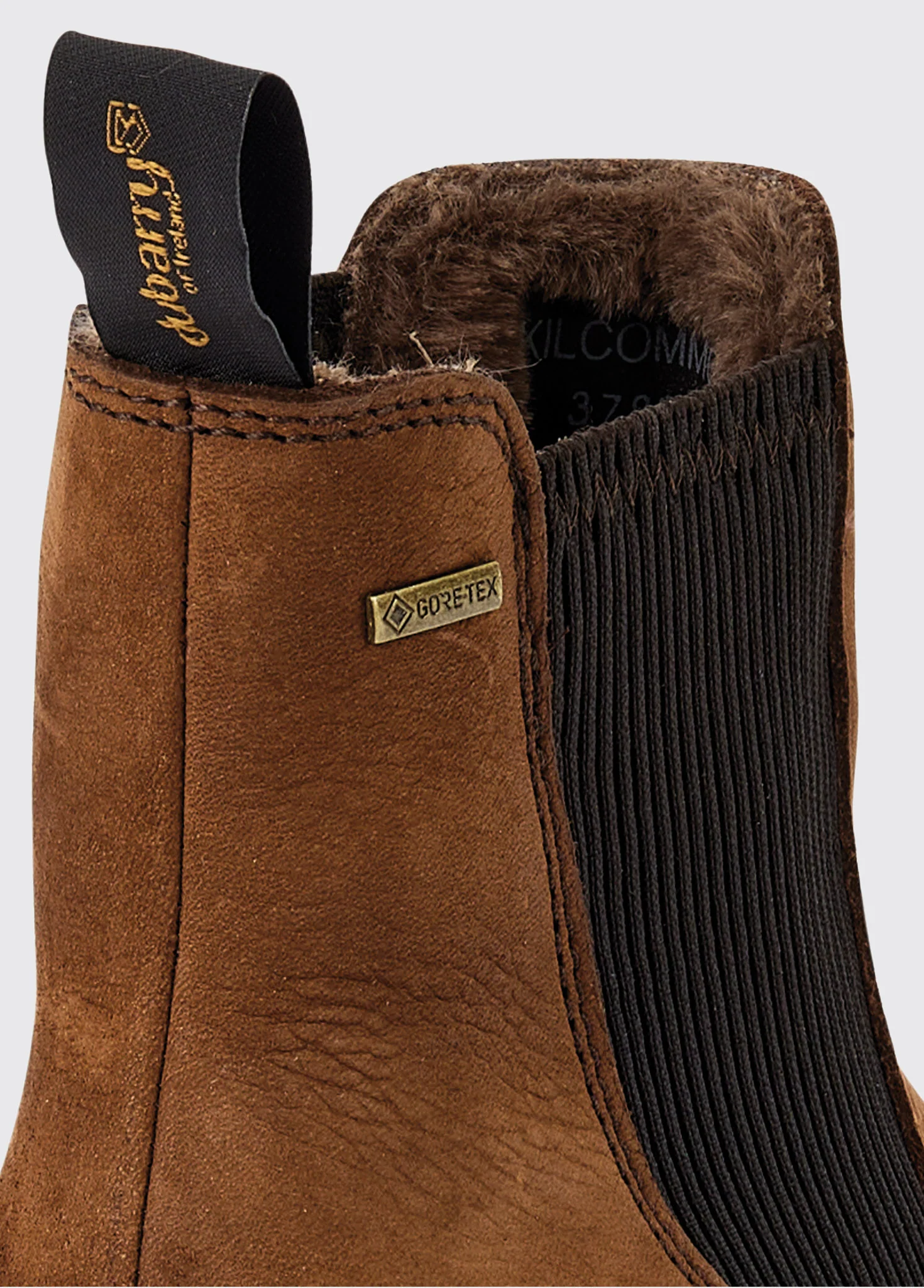 Kilcommon Ladies Insulated Chelsea Boot - Walnut - Image 4