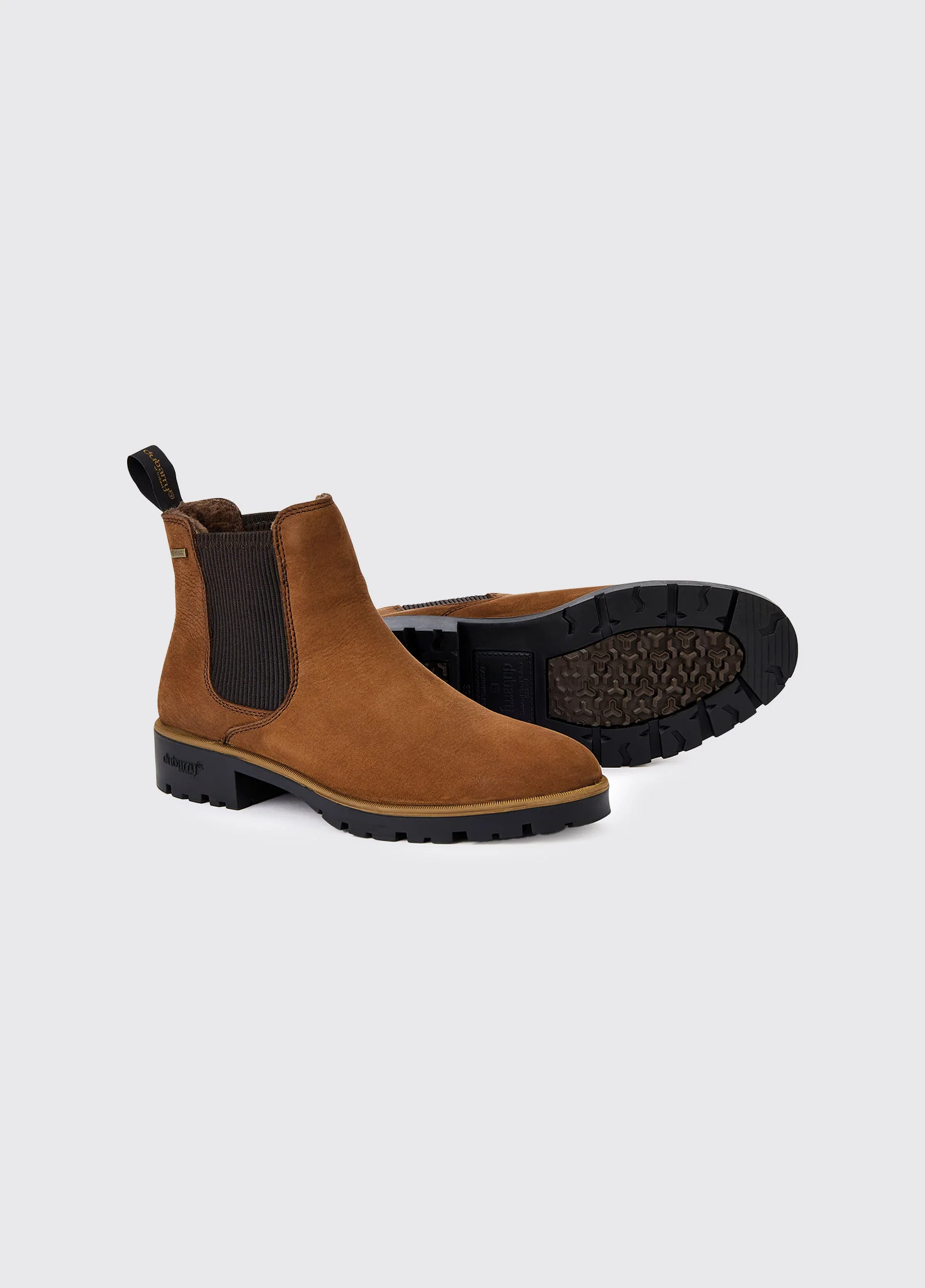 Kilcommon Ladies Insulated Chelsea Boot - Walnut - Image 5