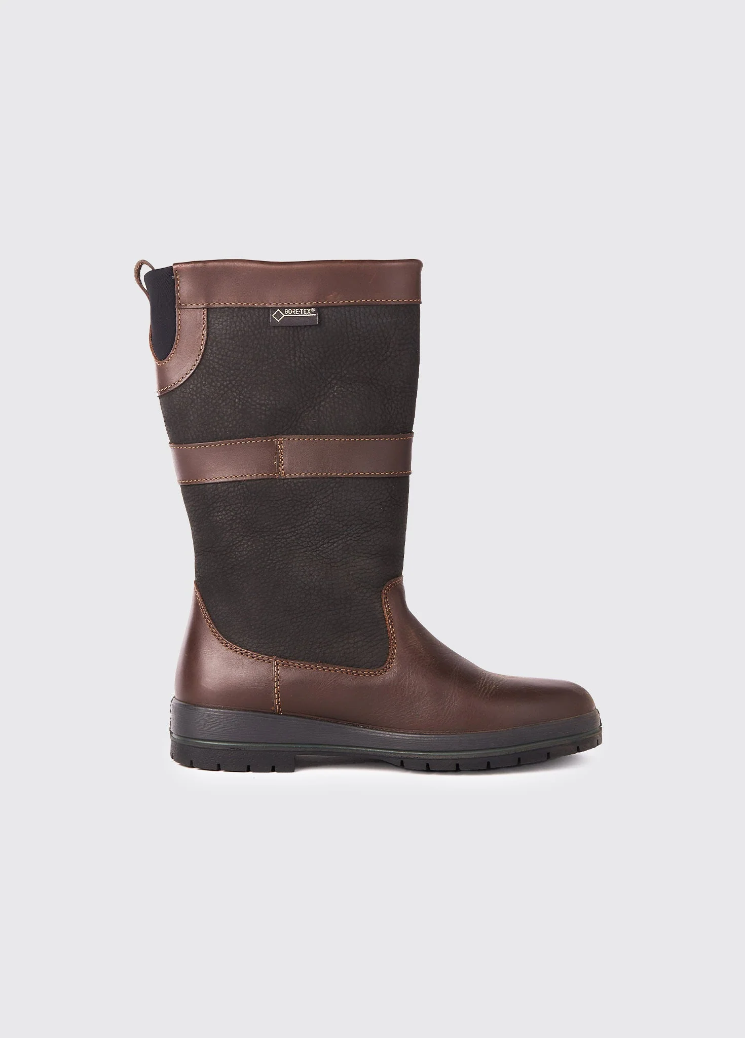 Kildare Ladies Country Boot - Black/Brown - Image 4