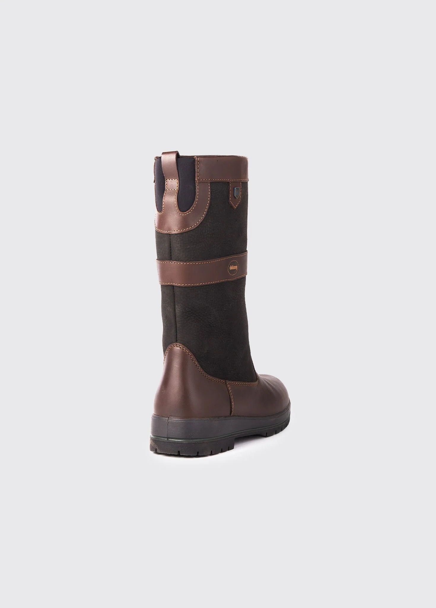 Kildare Ladies Country Boot - Black/Brown - Image 6