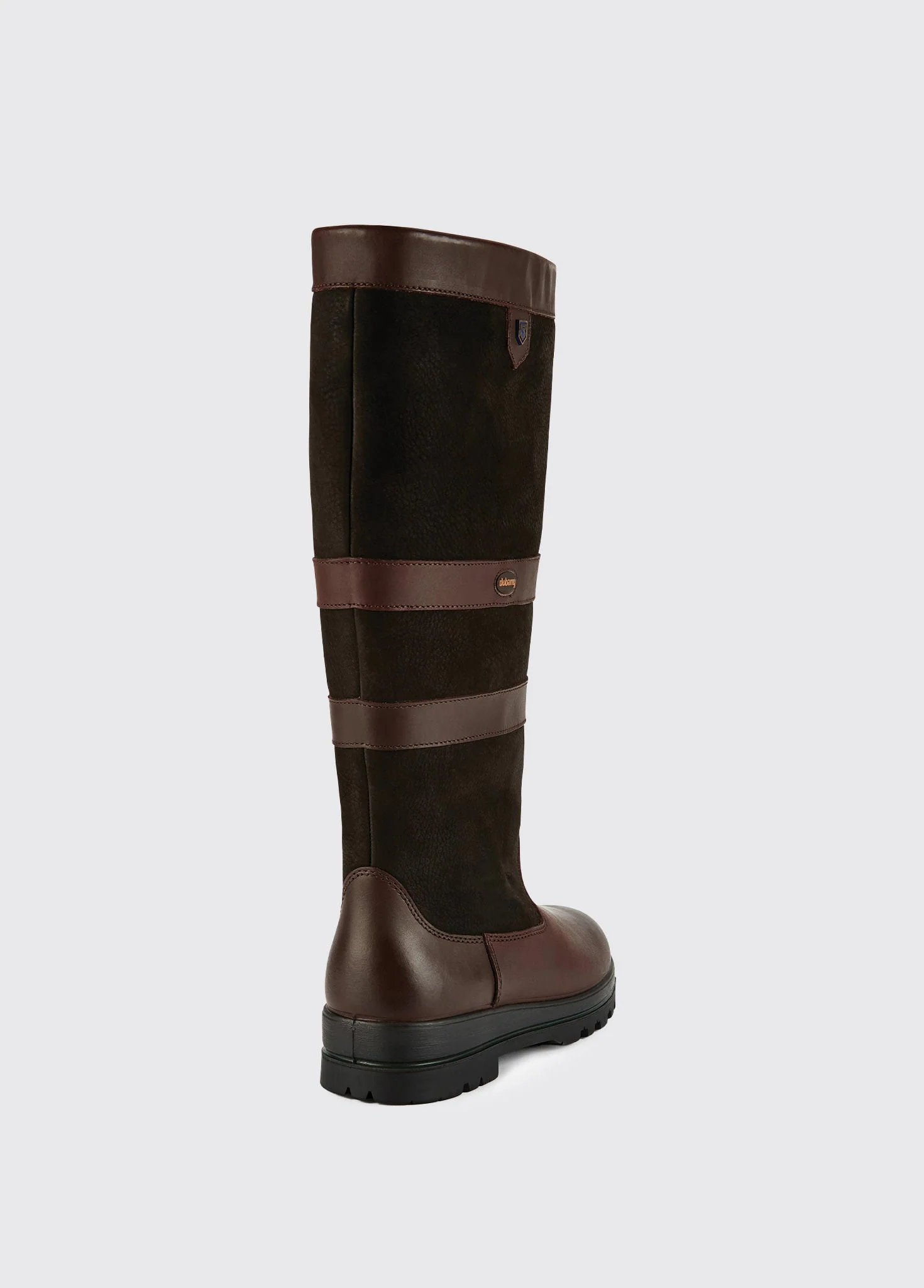 Kilternan Ladies Insulated Country Boot - Black/Brown - Image 5
