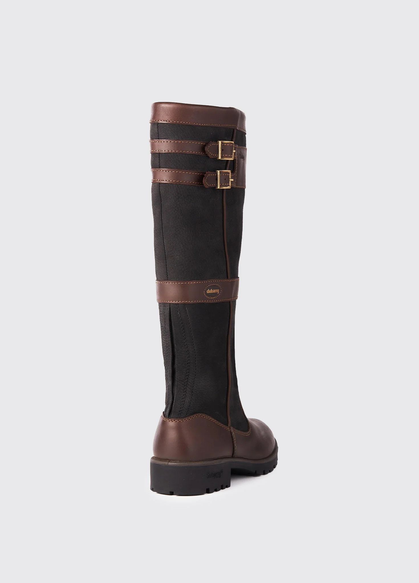 Longford Ladies' Country Boot - Black/Brown - Image 6