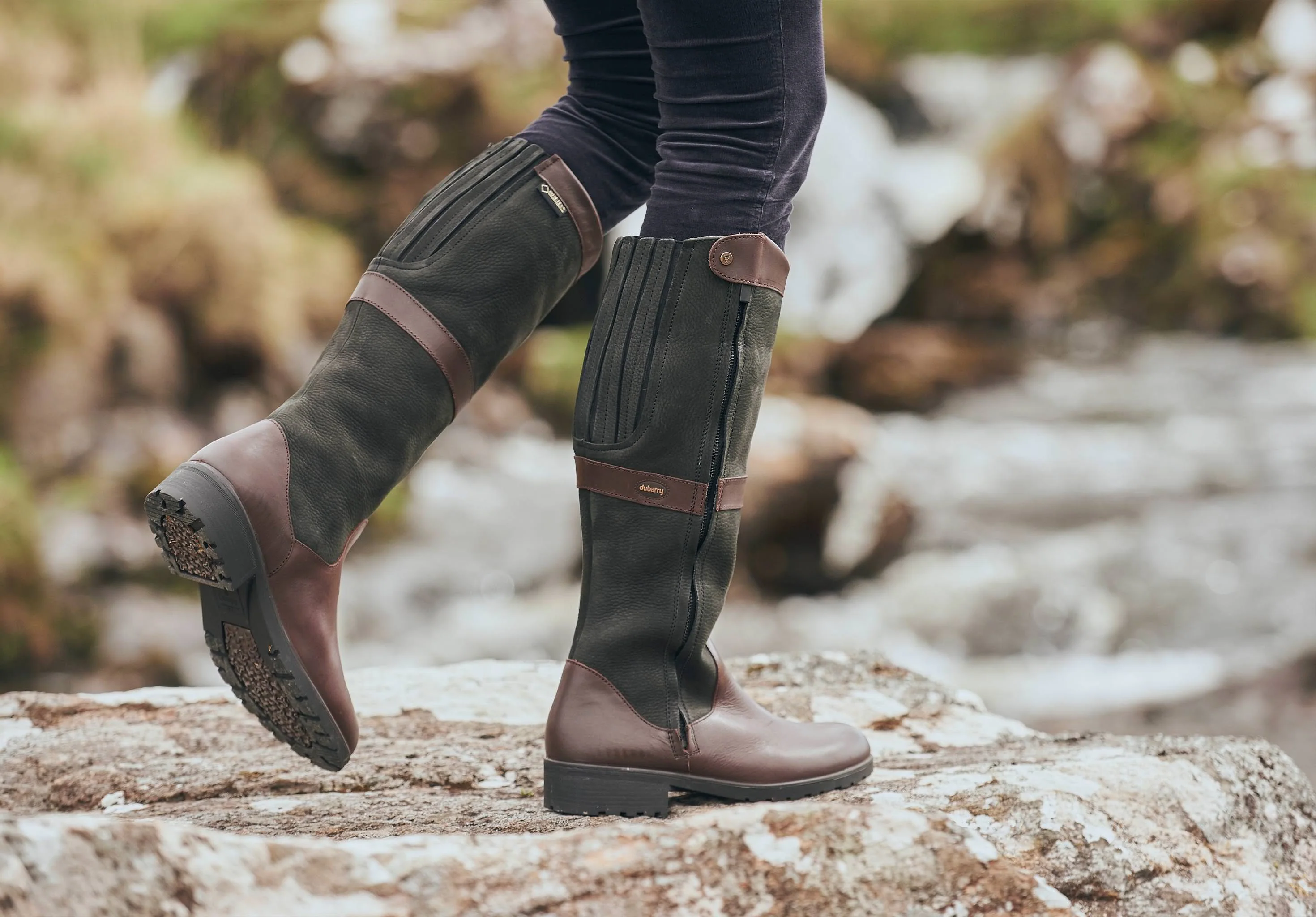 Sligo Country Boot - Black/Brown - Image 3