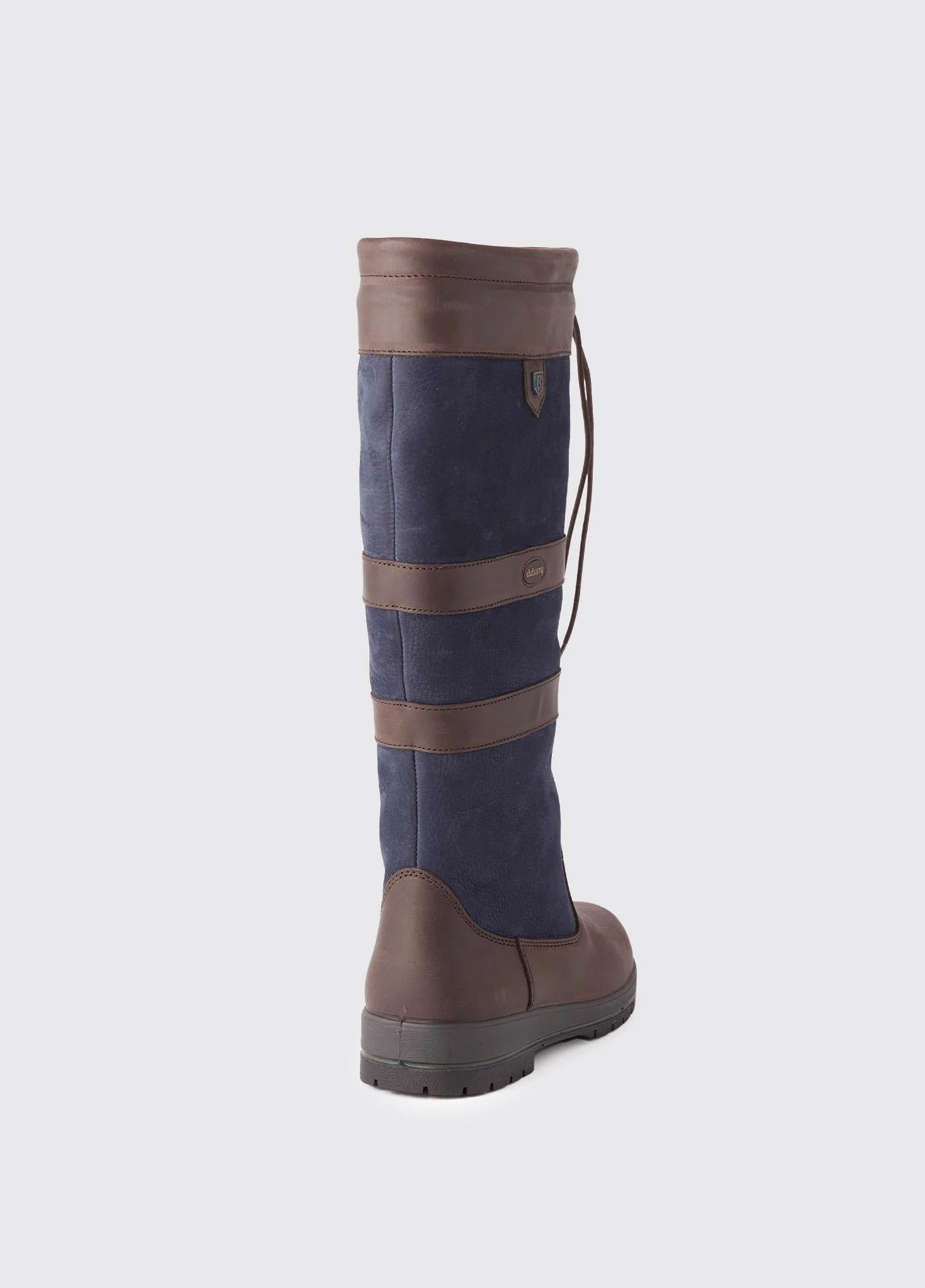 Galway Ladies Country Boot - Navy/Brown - Image 7