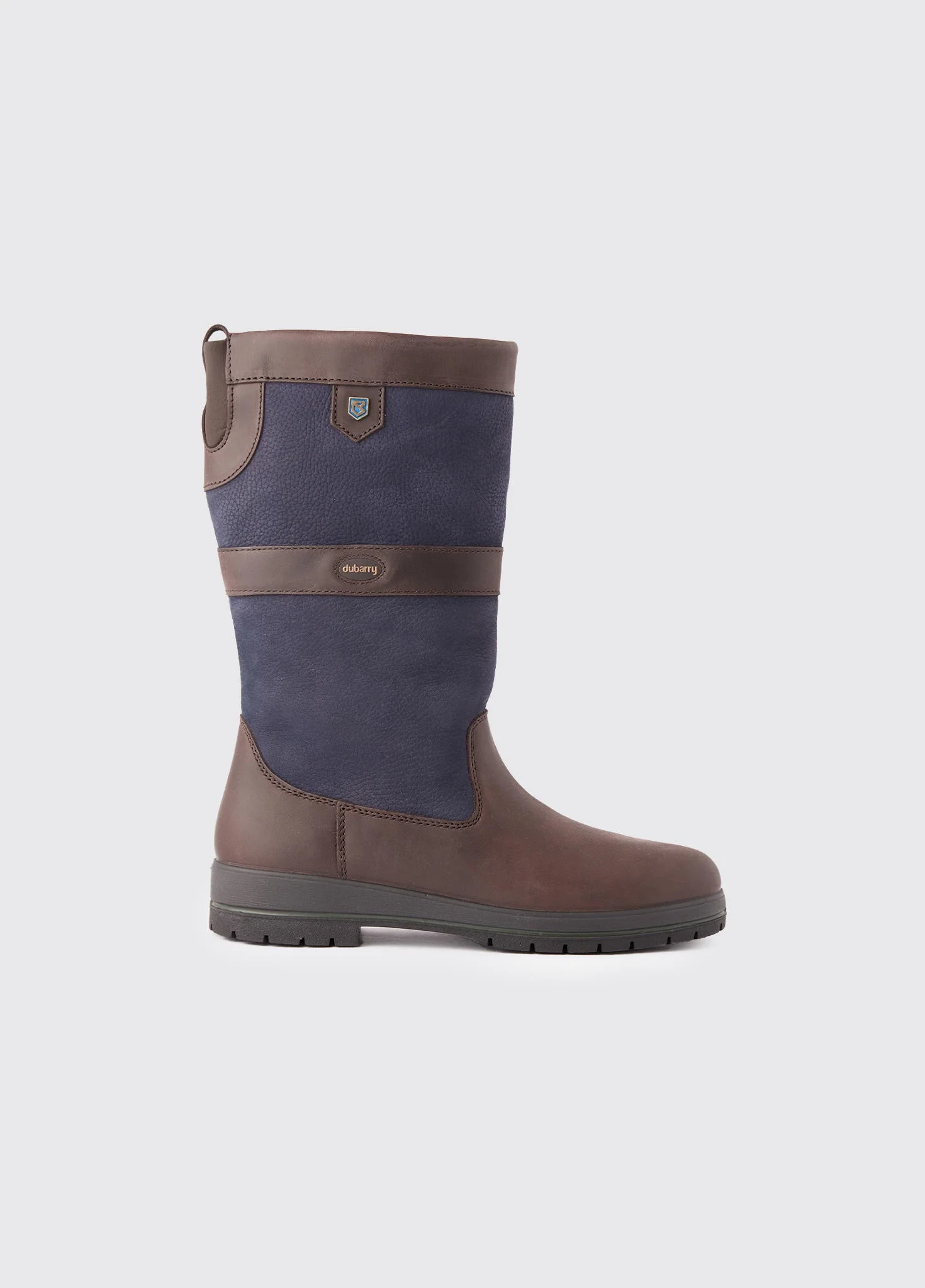 Kildare Ladies Country Boot - Navy/Brown - Image 4