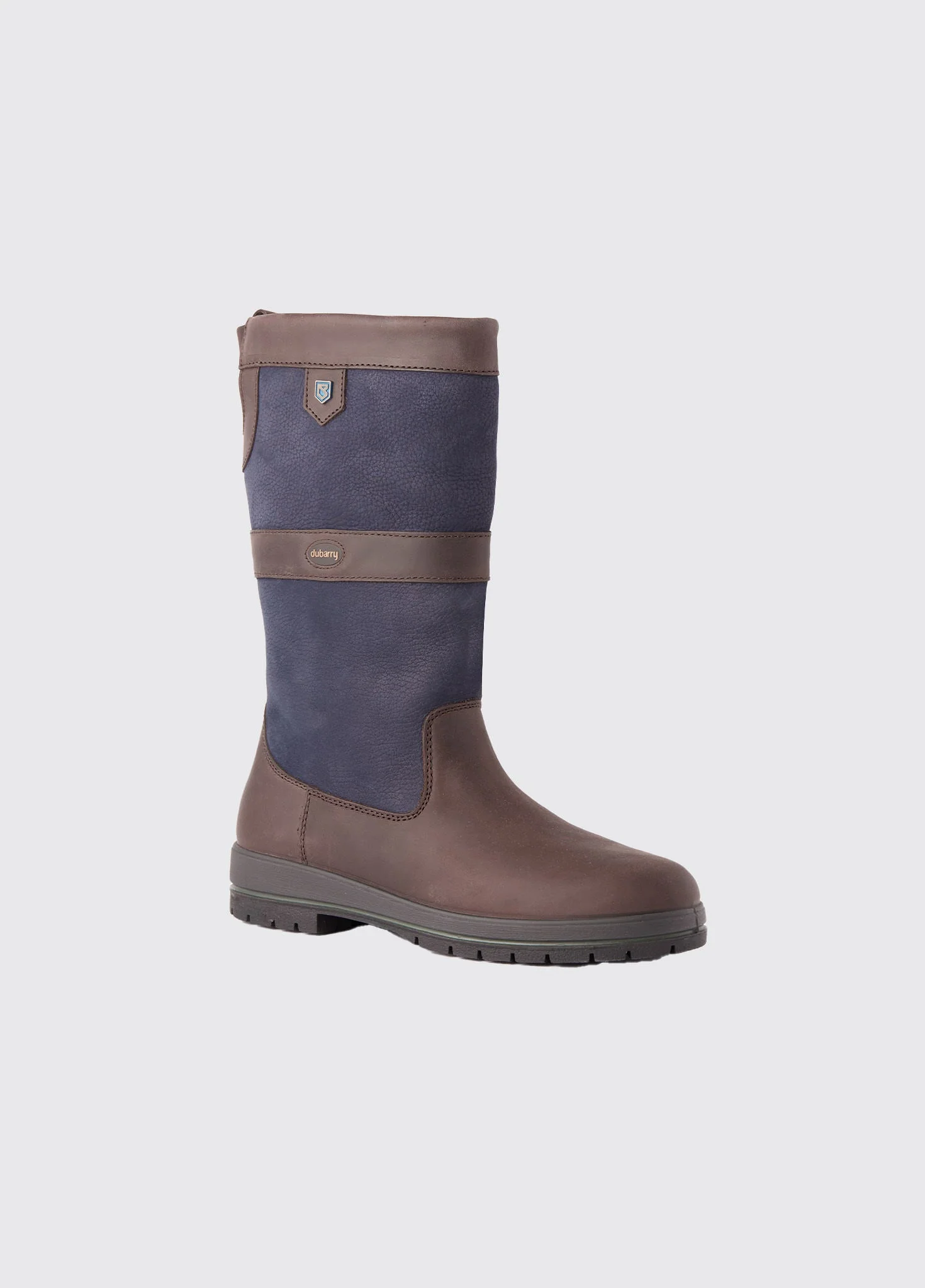Kildare Ladies Country Boot - Navy/Brown - Image 5