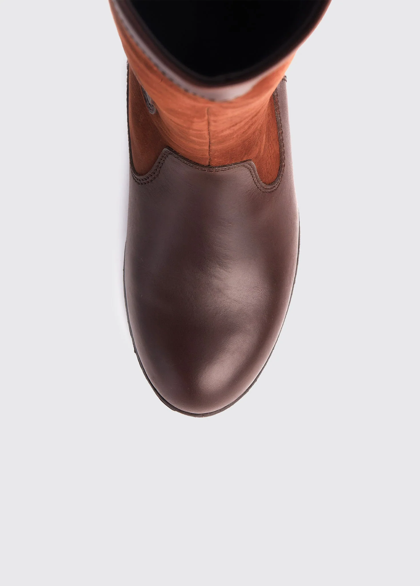 Clare Ladies' Country Boot - Walnut - Image 7