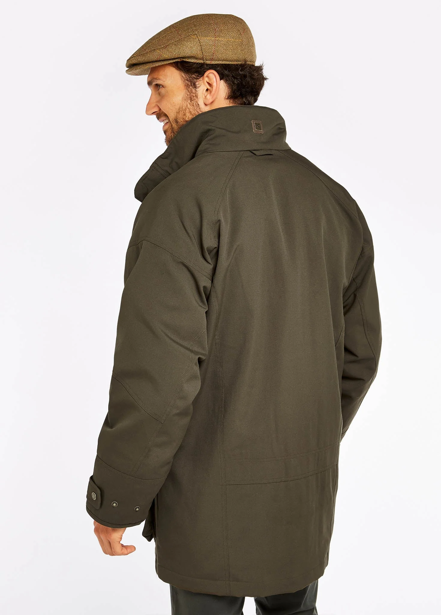 Rosleague Men's Field Coat - Ivy - Image 5