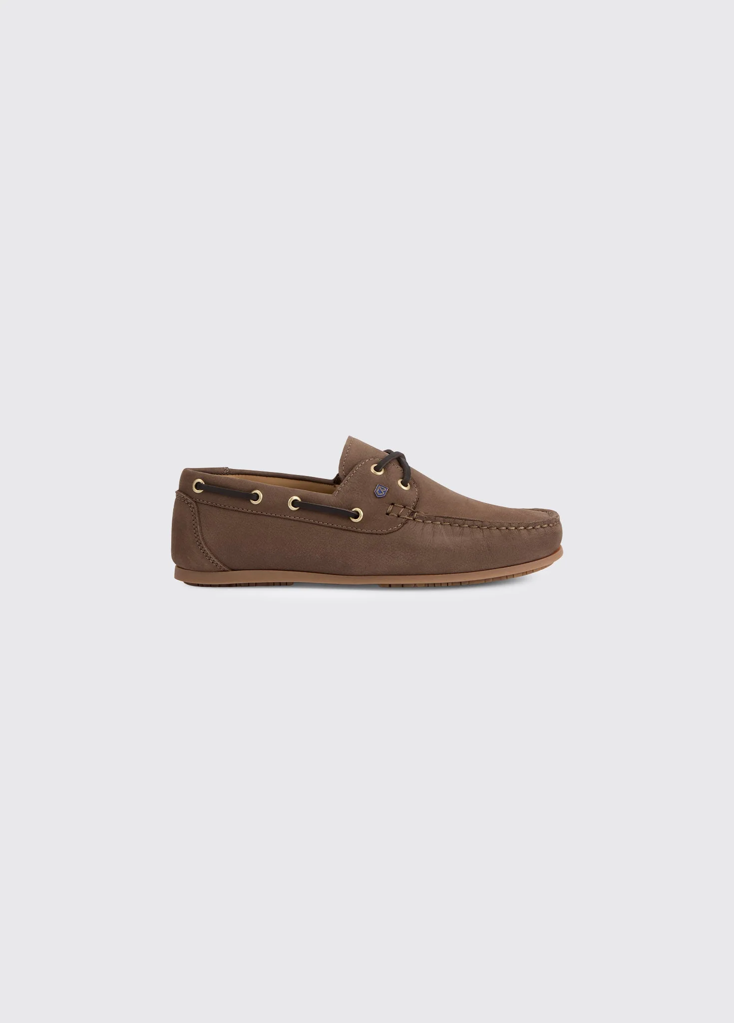 Neptune Ladies Soft Leather Deck Shoe - Café - Image 3